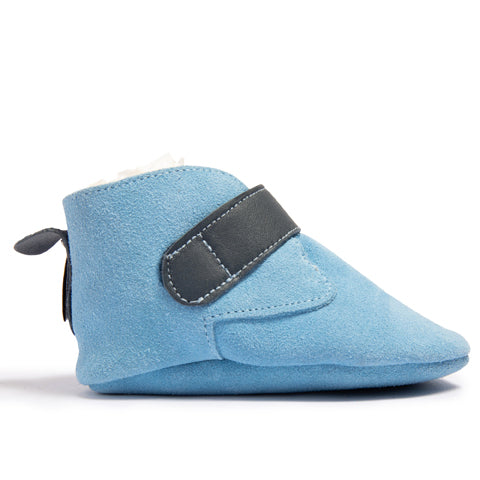 PAPER PLANE Soft Sole Winter Bootie Blue - Shop Online | shooshoos.co.za