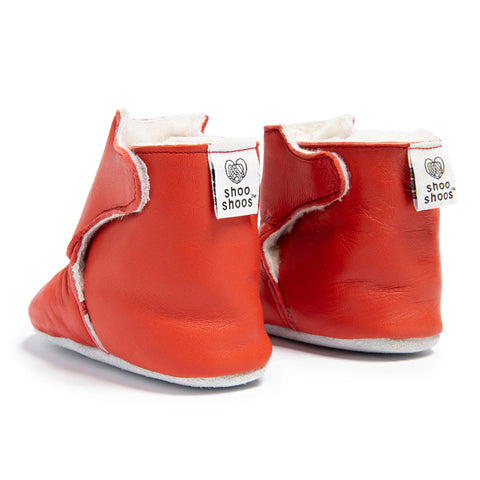 JANE Soft Sole Winter Bootie Red - Shop Online | shooshoos.co.za