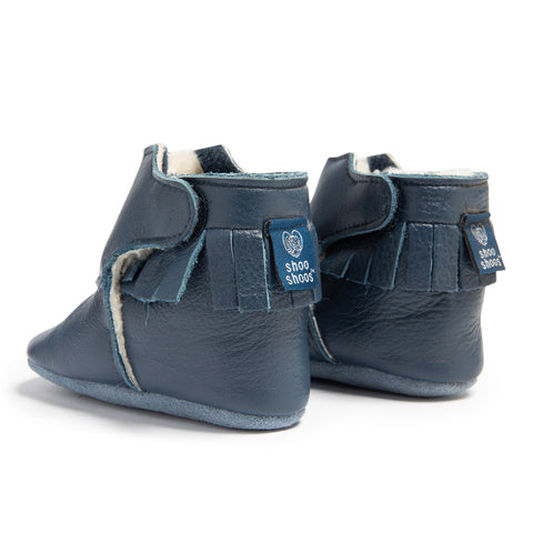 RAISE A TOAST Soft Sole Winter Bootie Blue - Shop Online | shooshoos.co.za