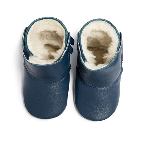 RAISE A TOAST Soft Sole Winter Bootie Blue - Shop Online | shooshoos.co.za