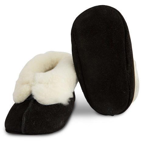 FAIRBANKS Soft Sole Slippers Black (bottom view) - Shop Online | shooshoos.co.za