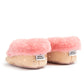 DANCER Soft Sole Slippers Pink (back view) - Shop Online | shooshoos.com