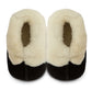 FAIRBANKS Soft Sole Slippers Black (top view) - Shop Online | shooshoos.co.za